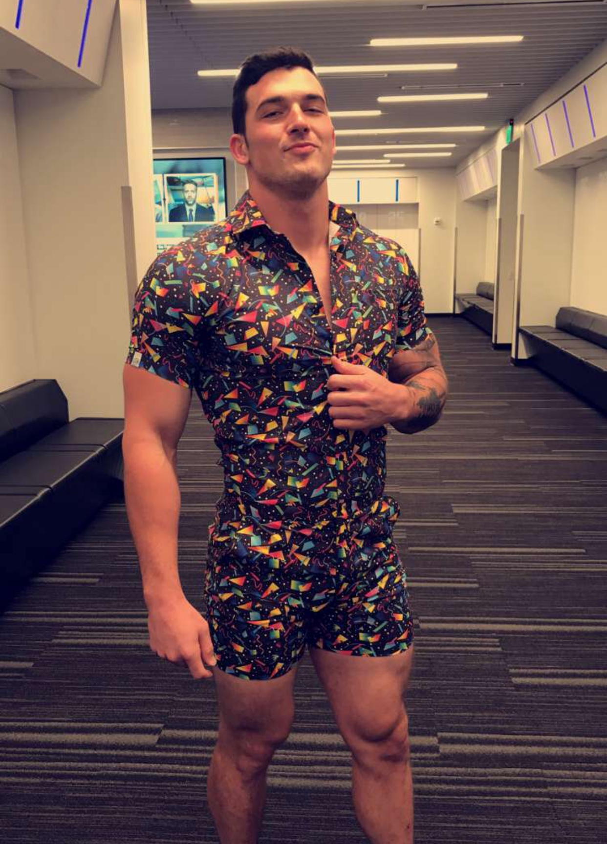 Male Romper - Confetti