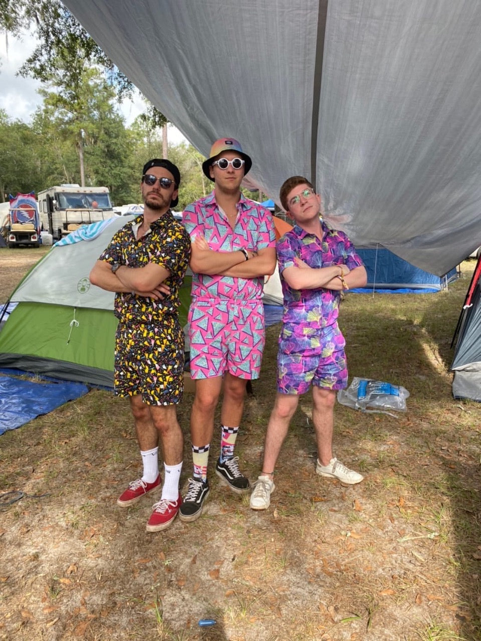 Male Romper - Confetti