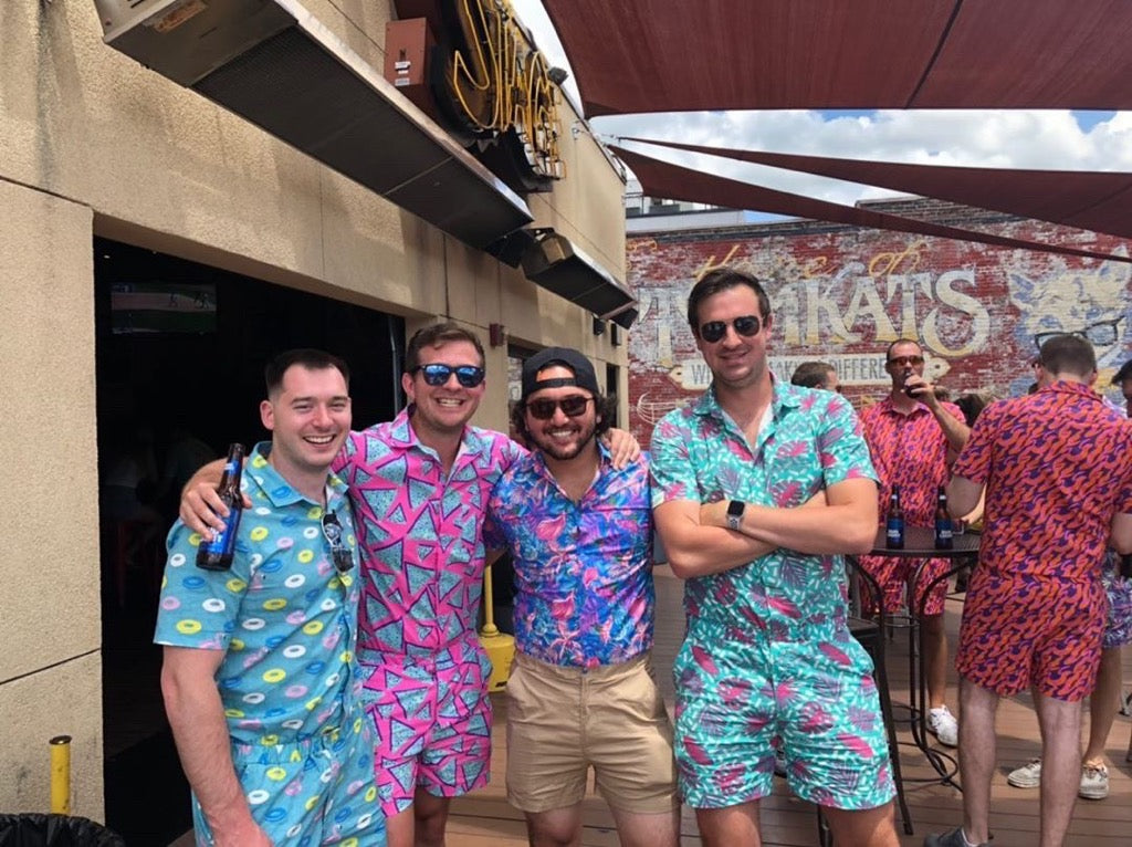 guys in rompers in nashville