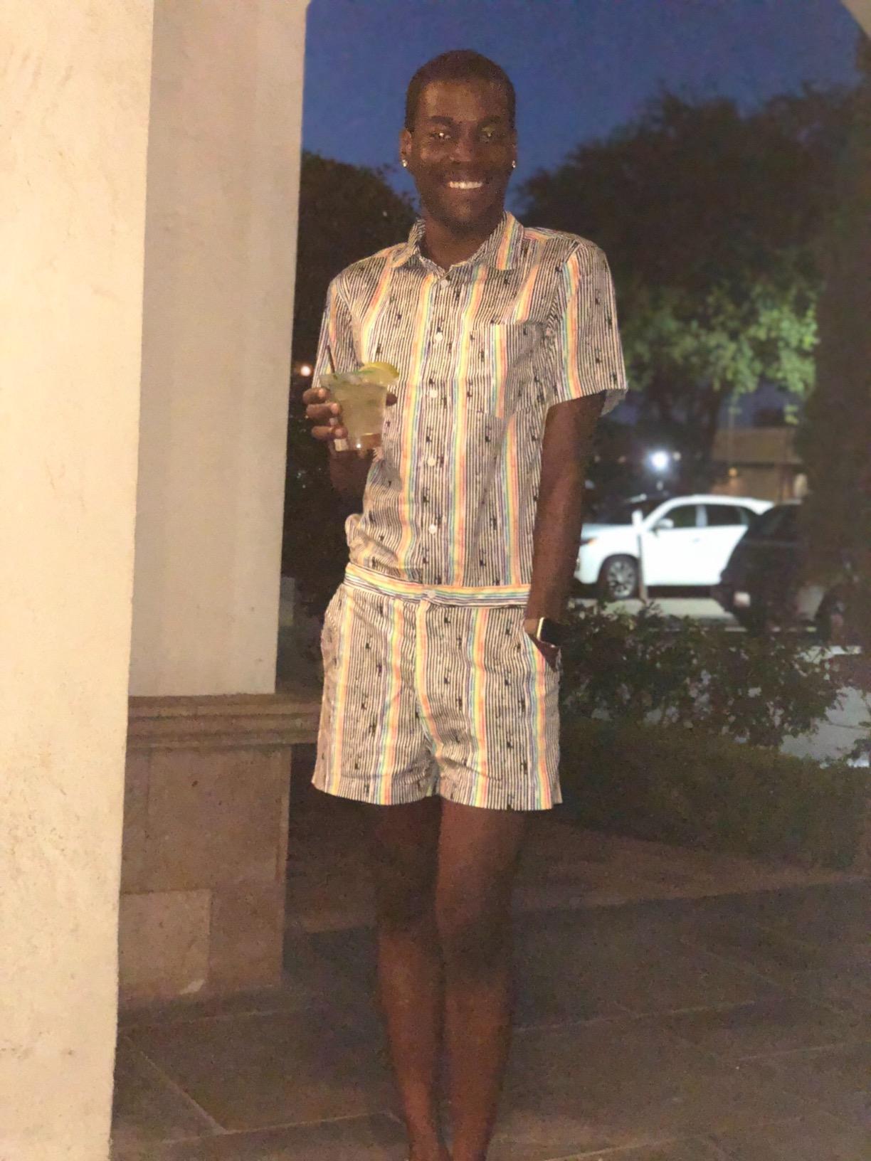 Pride Male Romper - Stealth