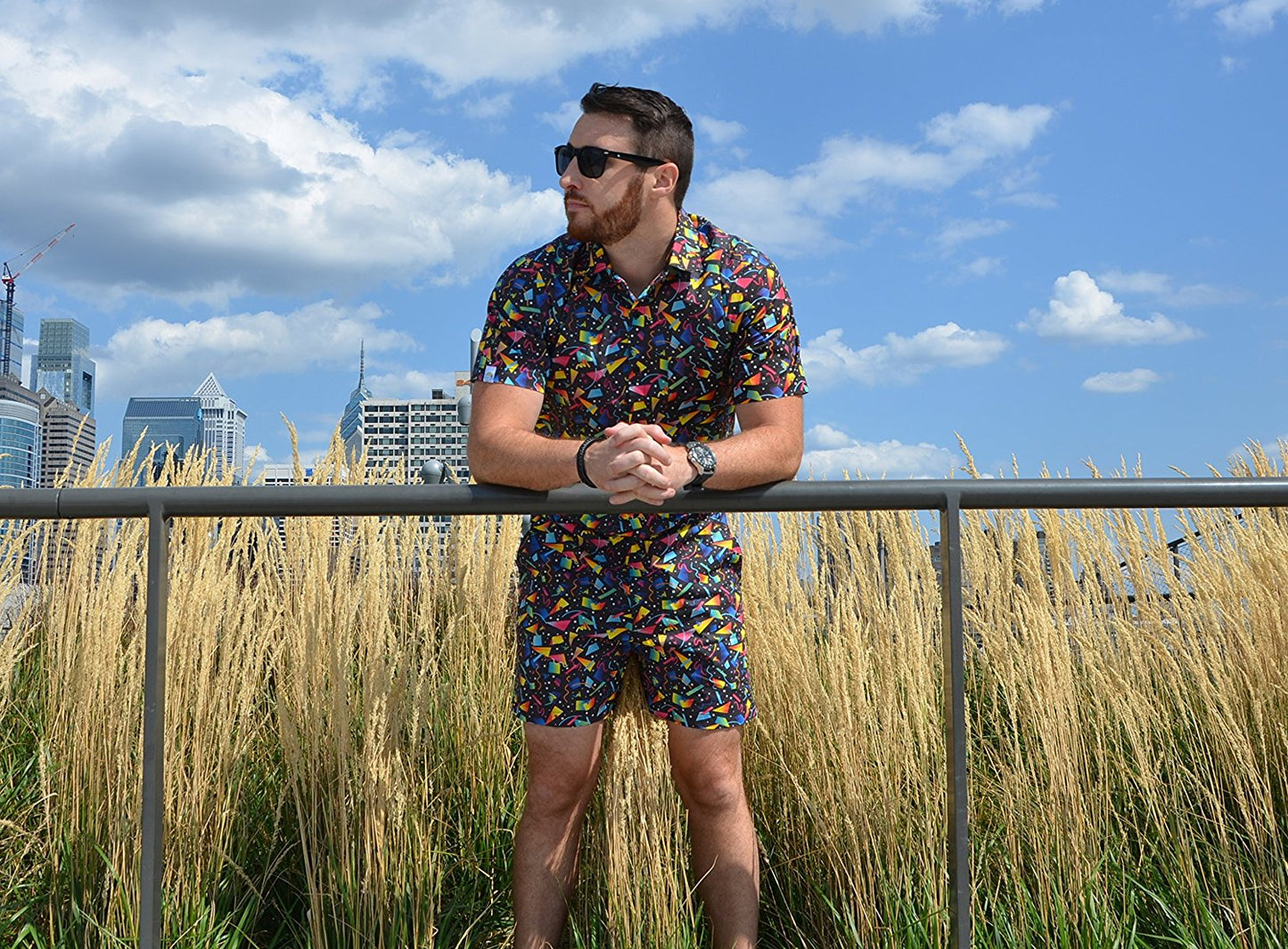 Male Romper - Confetti