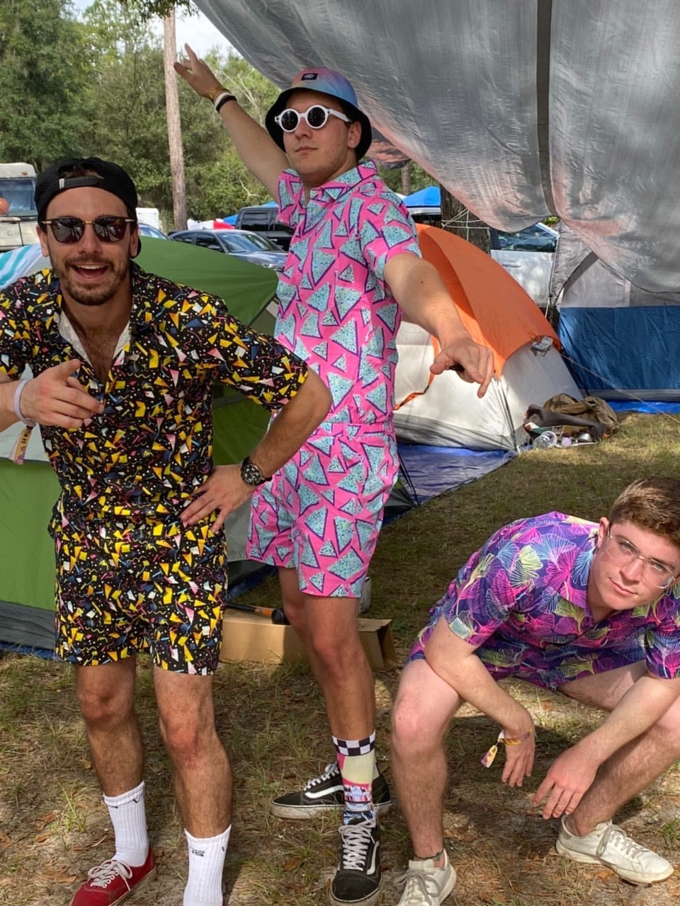 Male Romper - Confetti