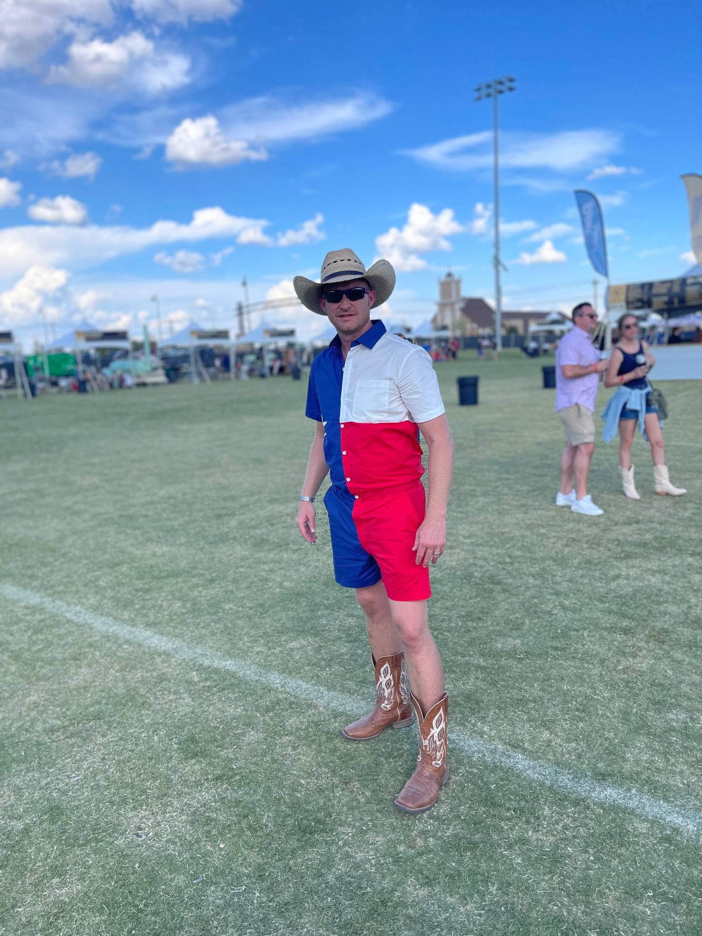 Male Romper - Lone Star