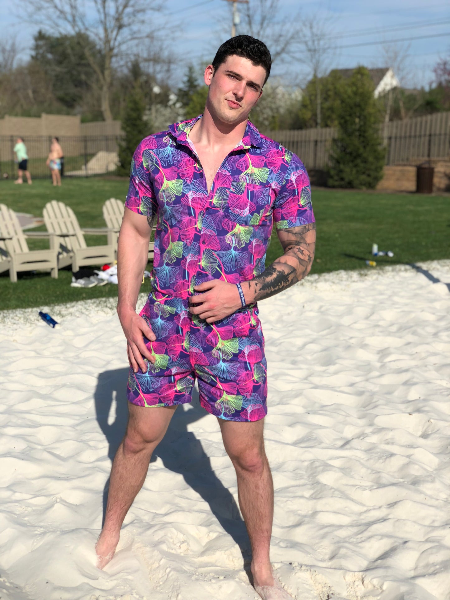 guy in a romper