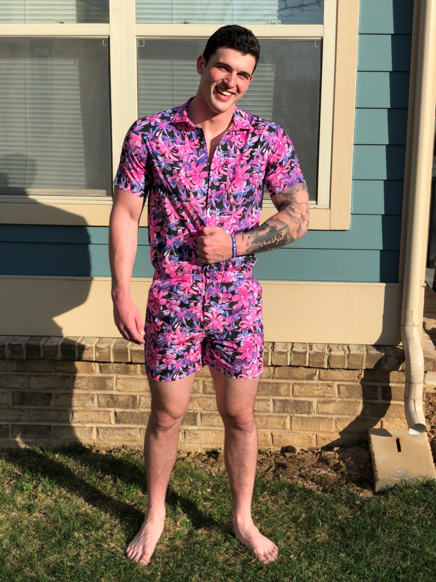 male romper