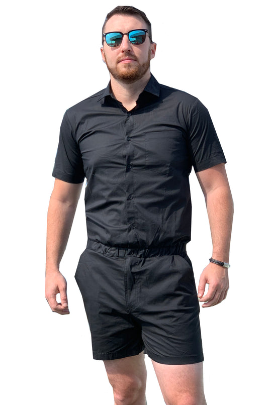 black male romper