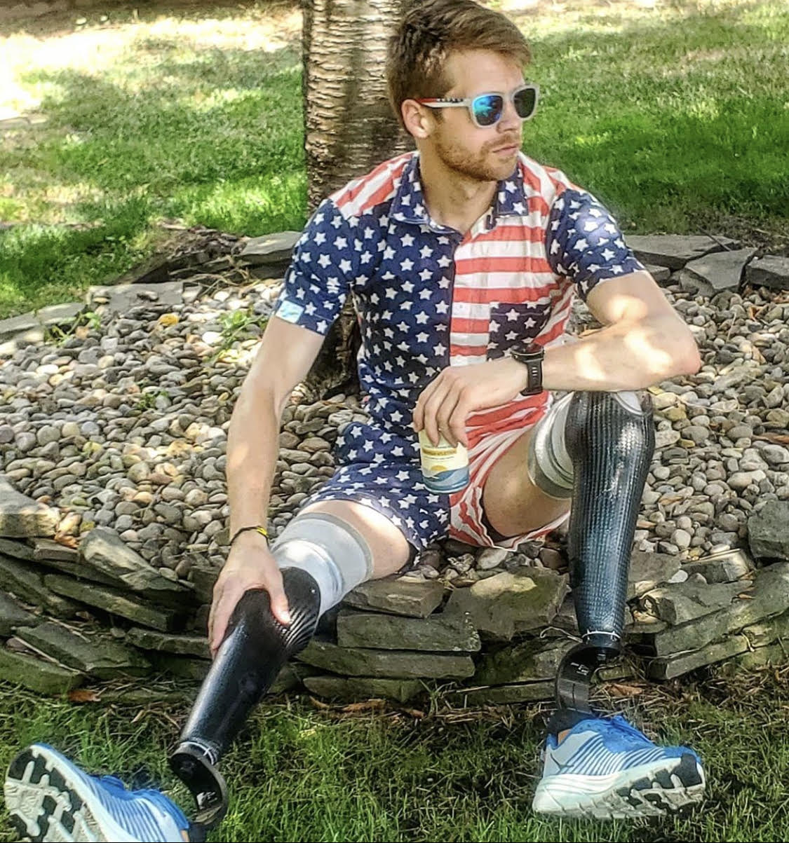 Male Romper - America!