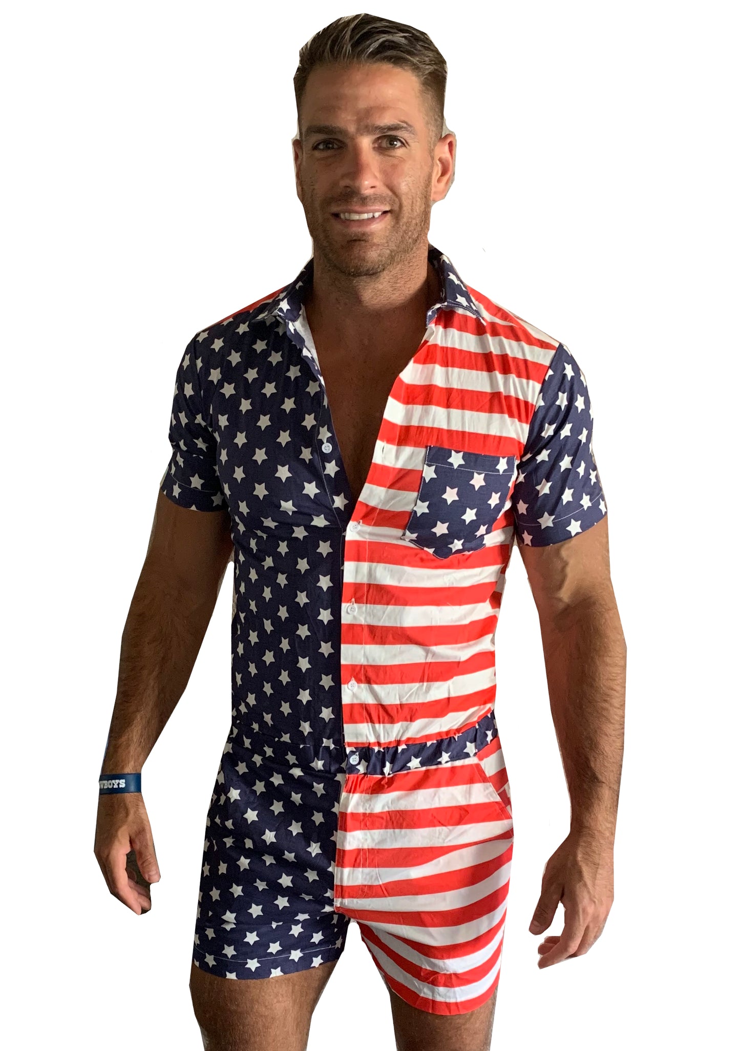 Male Romper - America!