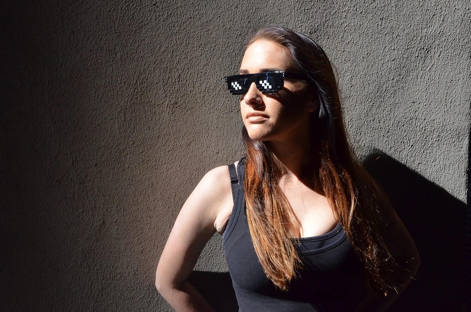 Thug Life sunglasses with case