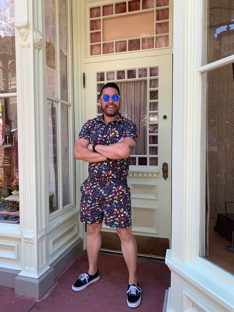 Male Romper - Confetti