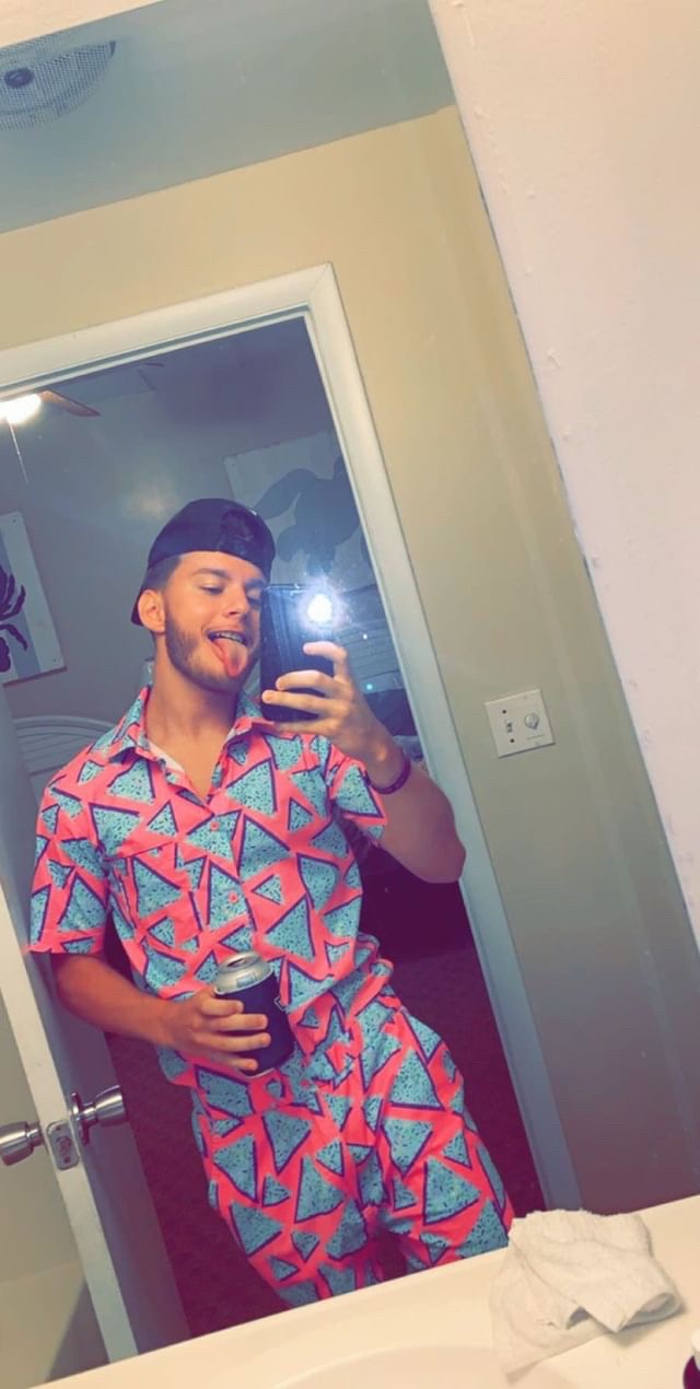 Male Romper - Retro