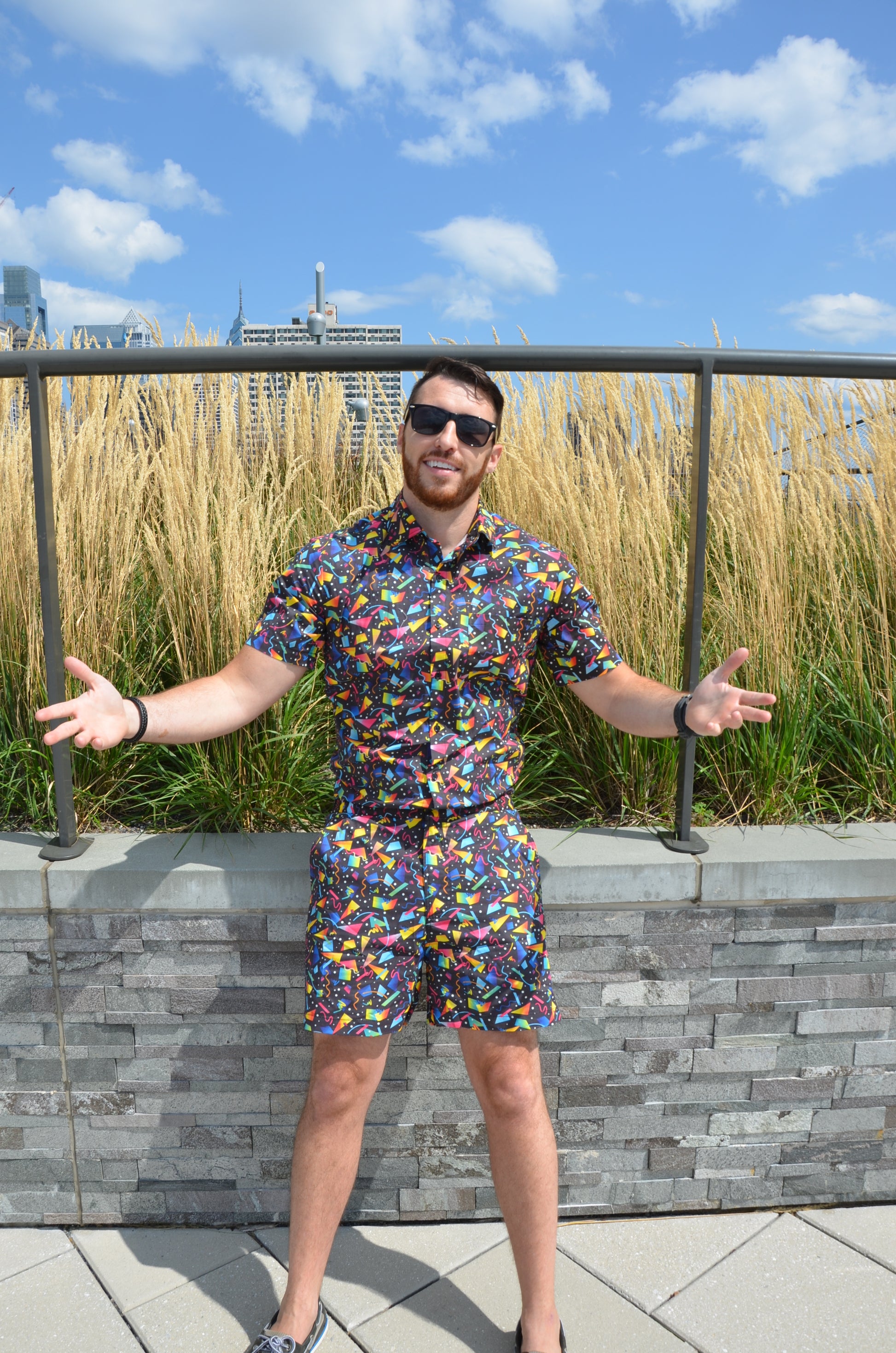 Zesties Male Romper (XL, Paradise) At Men's Clothing Store