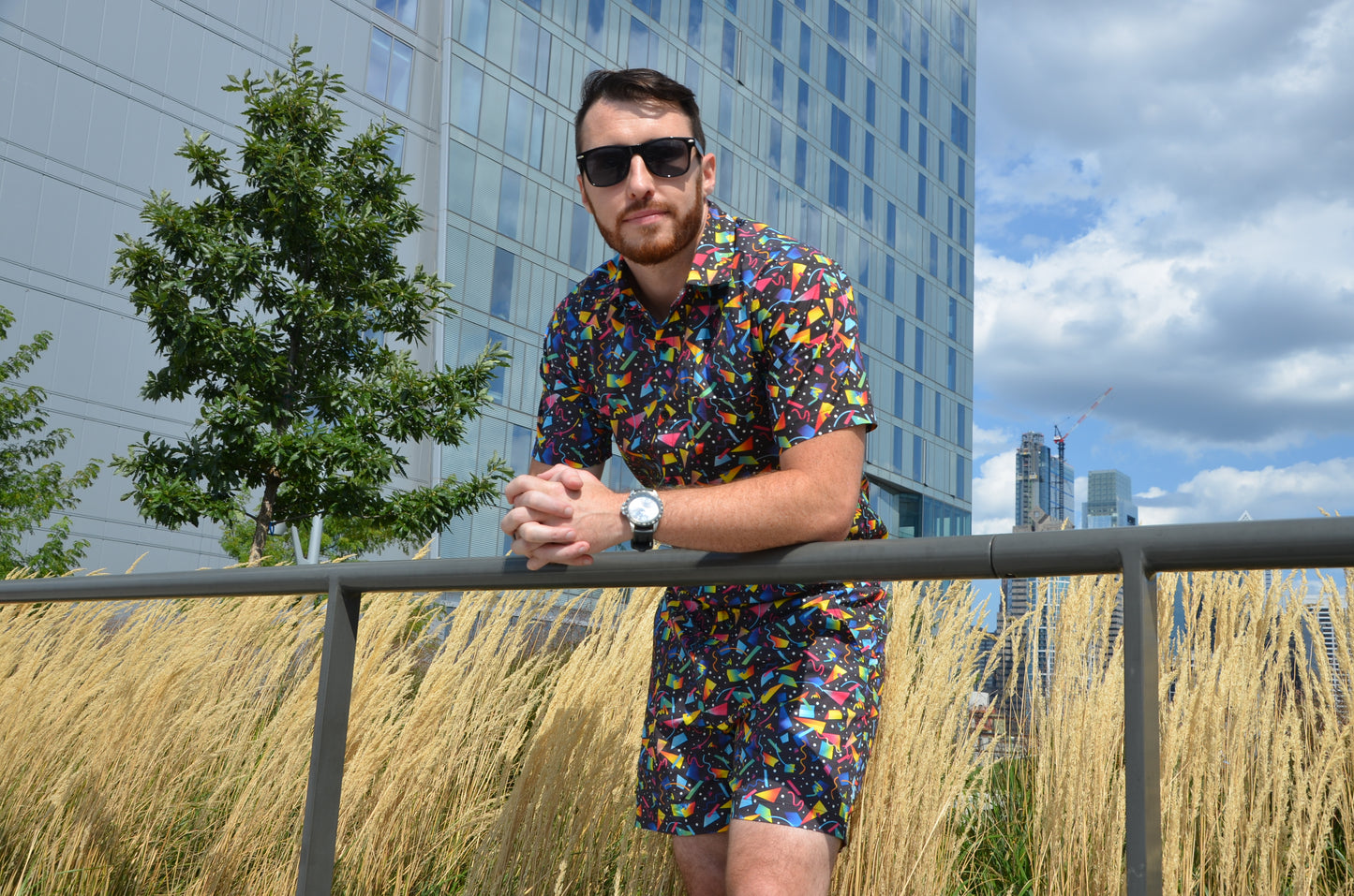 Male Romper - Confetti