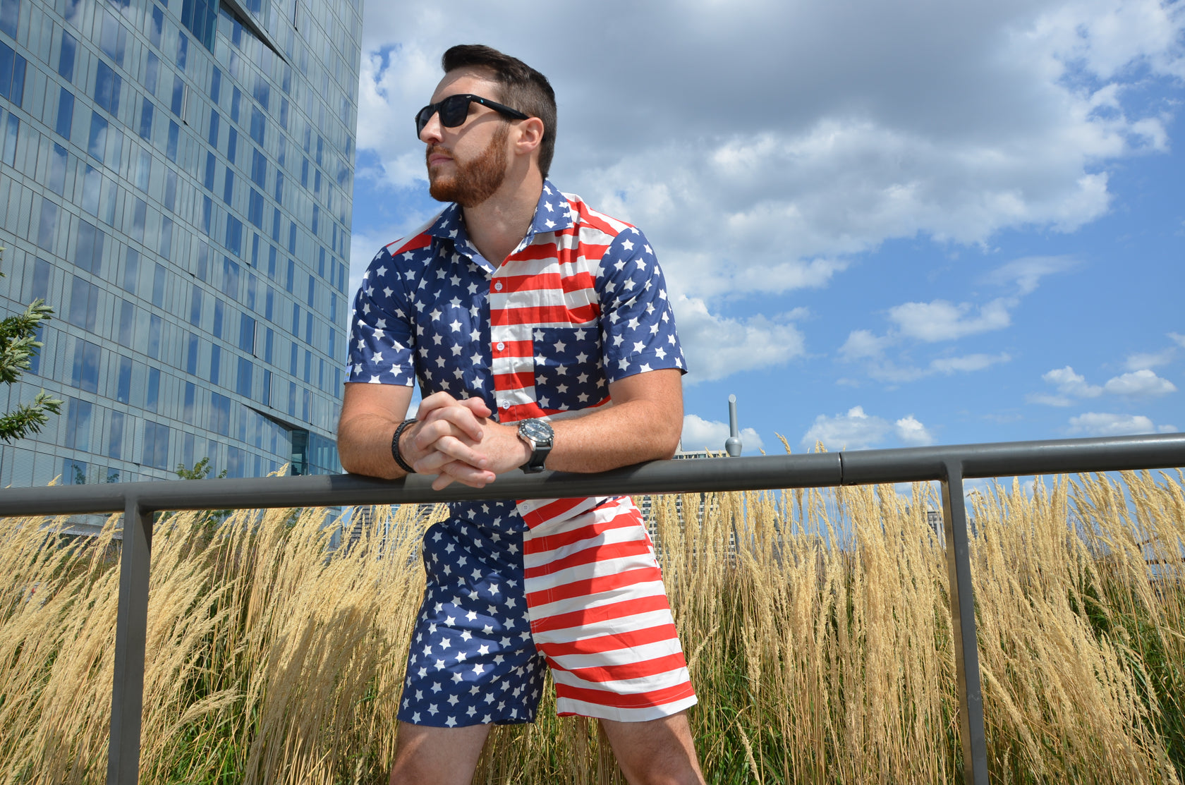 Male Romper - America! – Zesties Inc