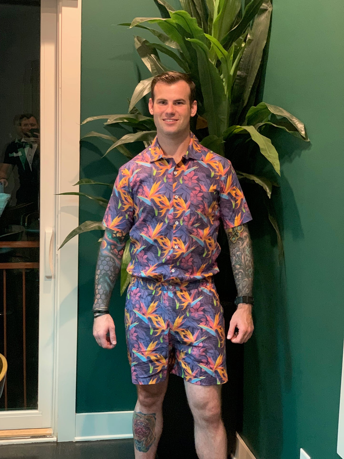 Male Romper - Paradise