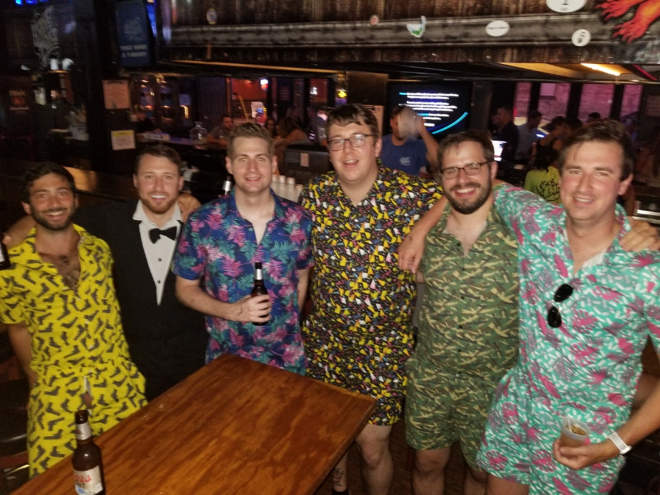 male rompers in action