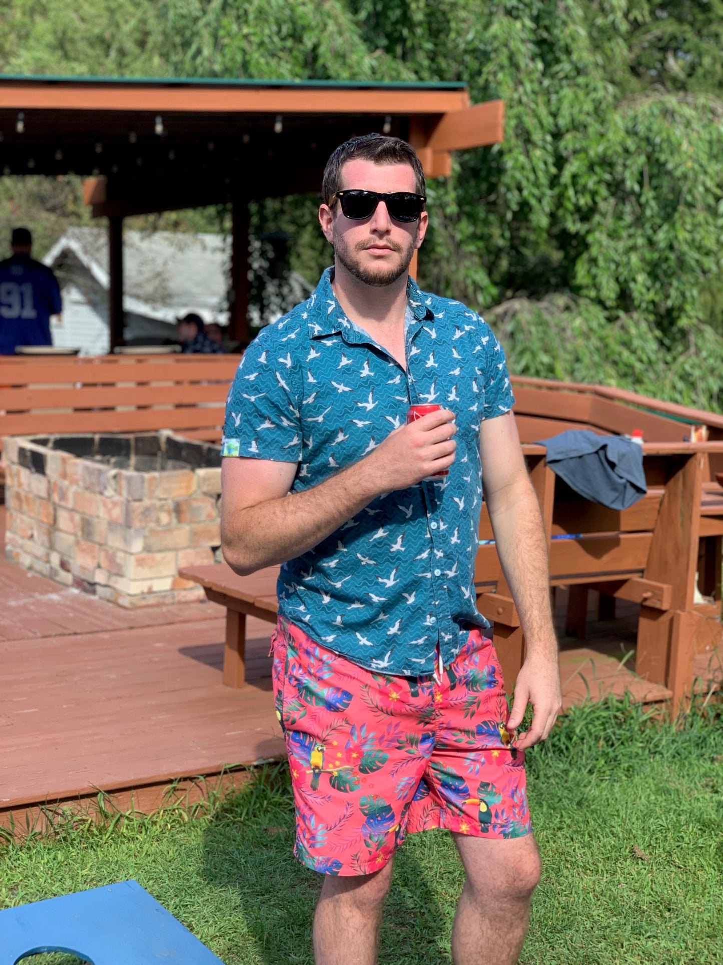 Hawaiian Shirt - Seagulls