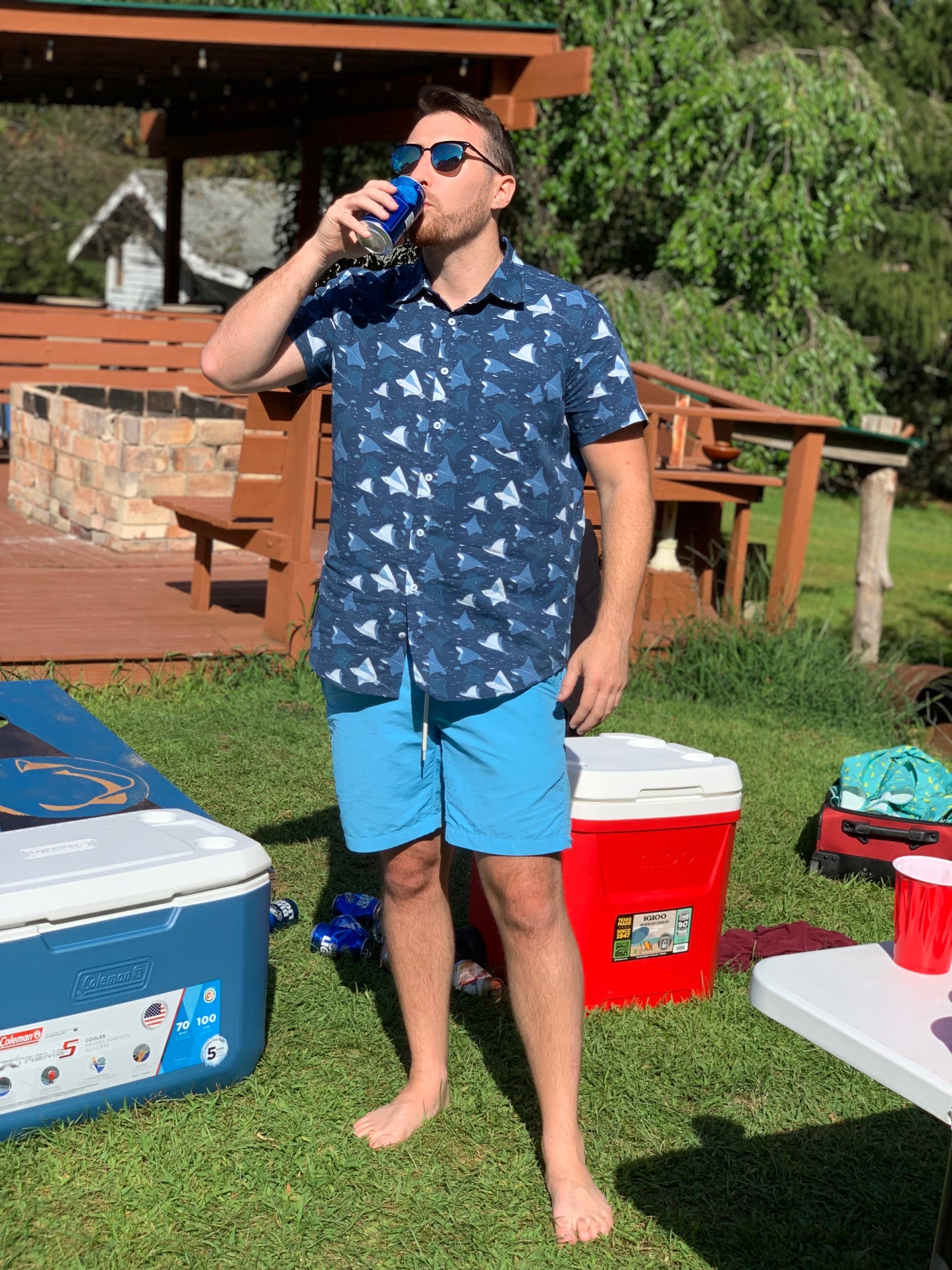 Hawaiian Shirt - Wocka Flocka Rays
