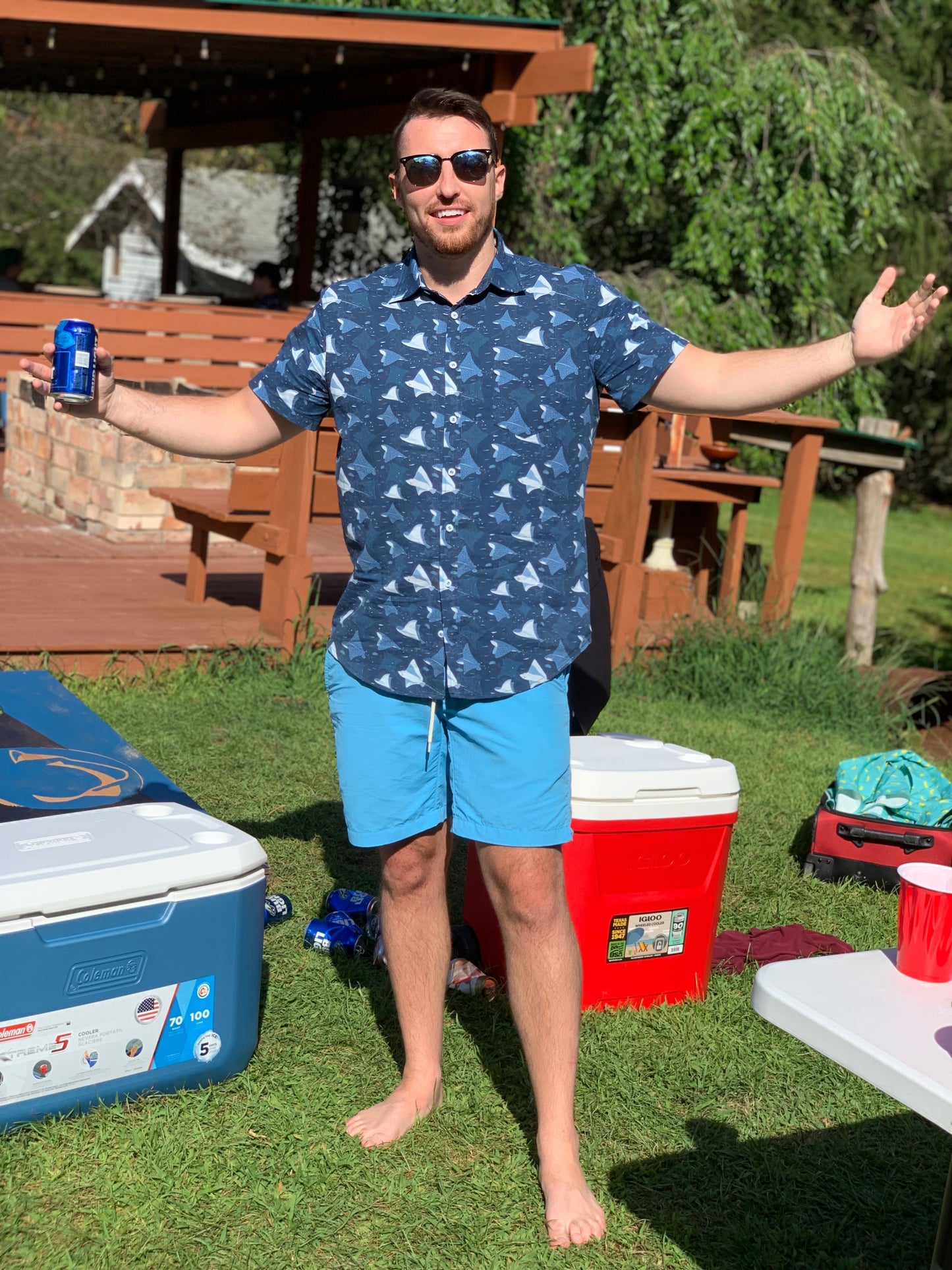 Hawaiian Shirt - Wocka Flocka Rays